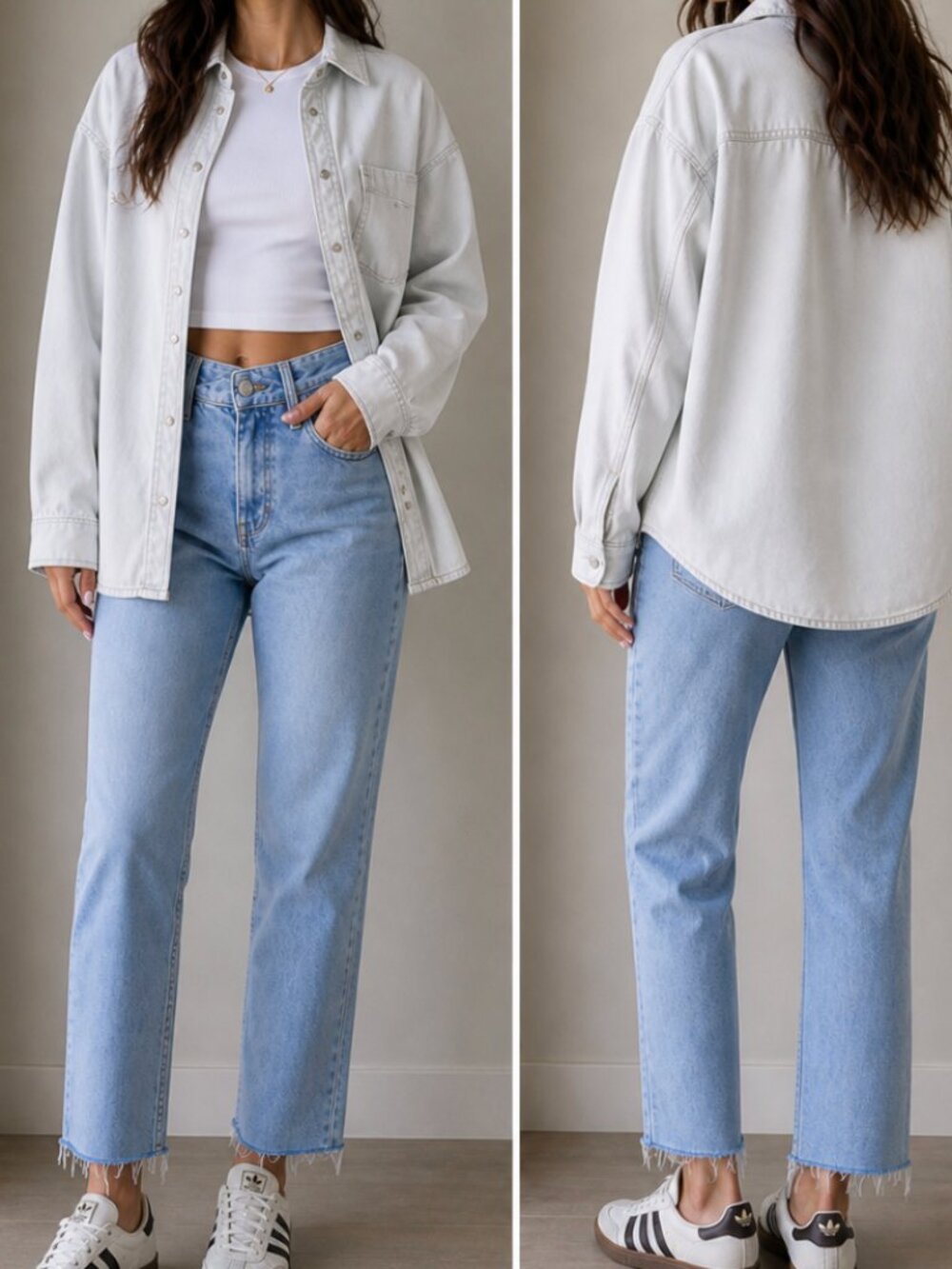 AGOLDE Denim shirt Jacket/Dress - Size S New
